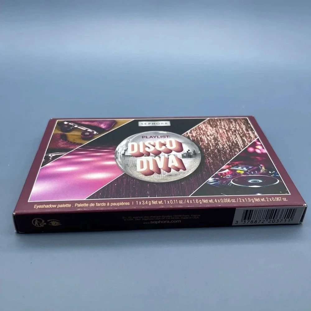 SEPHORA COLLECTION Sephora Playlist Eyeshadow Palette, Disco Diva, NWT